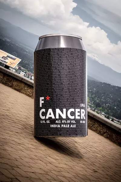 The "little" can that could... help fight cancer. - COURTESY SILVER MOON