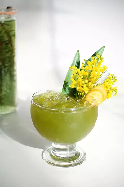 The Into the Woods cocktail. - COURTESY ALYSON BROWN