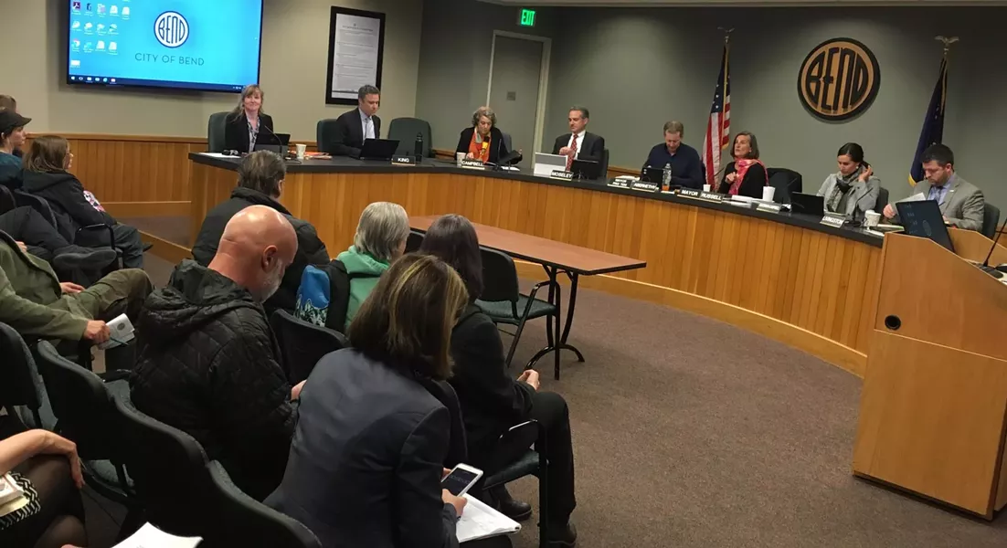 Bend City Council meetings are still on the books, but the City is encouraging people in Bend to livestream the meetings instead of attending in person. - CITY OF BEND