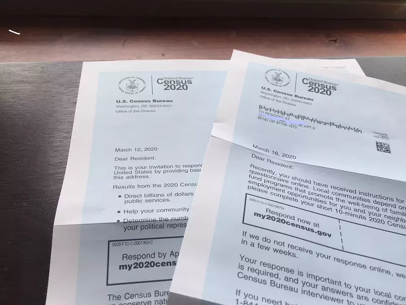 Second reminder from the U.S. Census Bureau ordering me to respond now! - LAUREL BRAUNS
