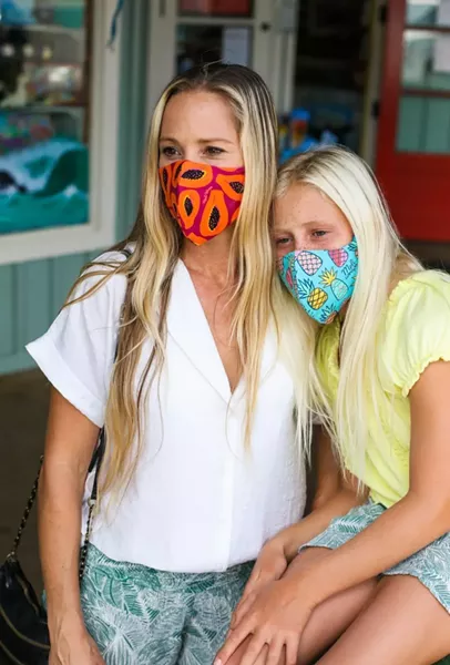 Meli Wraps handmakes eco friendly, functional and summertime-friendly face covers. - MELI WRAPS