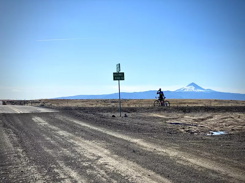 Higher elevation riding can also lead to some pretty great views. - LINDA ENGLISH