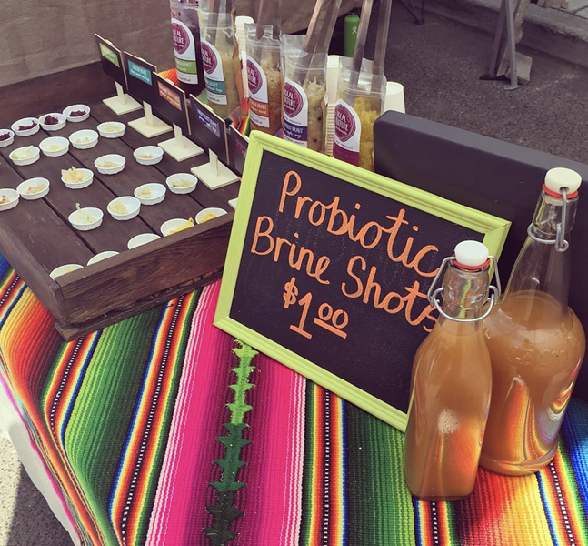 For the pickle lover in all of us. Brine Shots. - INSTAGRAM