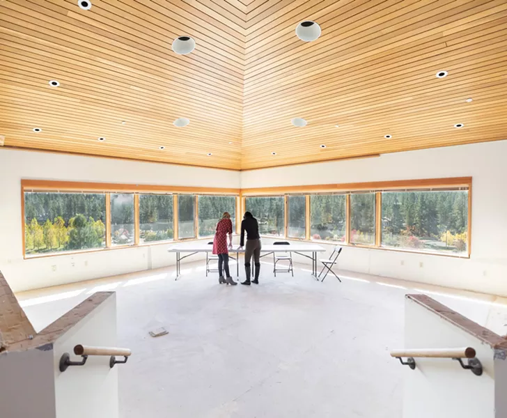 Carrie Douglass expects to open her new co-working space in Deschutes Ridge, above Bend's Riverbend Park, in April. - ANNA JACOBS – UNION CULTURE