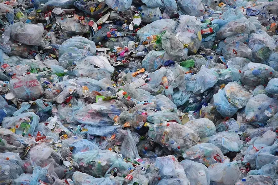 Billions of plastic bags are used in the U.S. annually. - PIXABAY