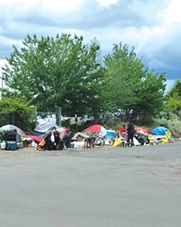 The Bend City Council created a campsite removal policy narrowly tailored to remove this campsite on Emmerson Avenue last year. Now, it's considering broader camping regulations.