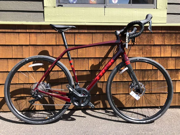 Get yer gravel on on this carbon frame gravel bike from Trek. - CHRIS MILLER