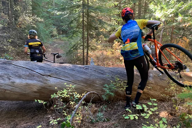 When riding wilderness, it's best to plan for the worst. - LINDA ENGLISH, DIRTY FREEHUB