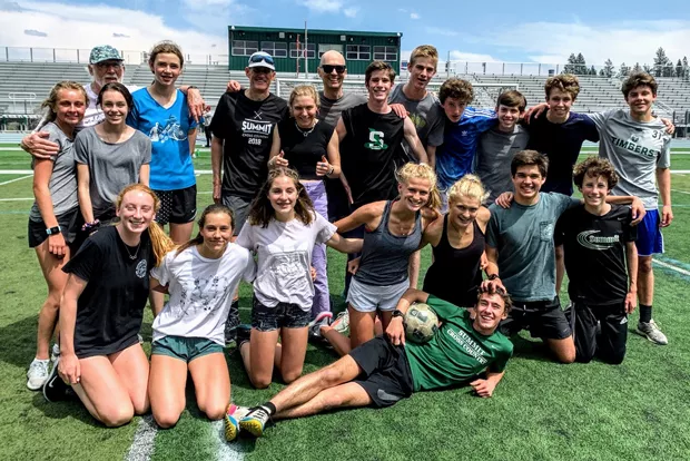 The Summit High School cross country team. - COURTESY ANDY FLEMING