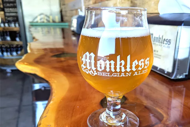 Trinity Belgian Tripel from Monkless. - HEIDI HOWARD
