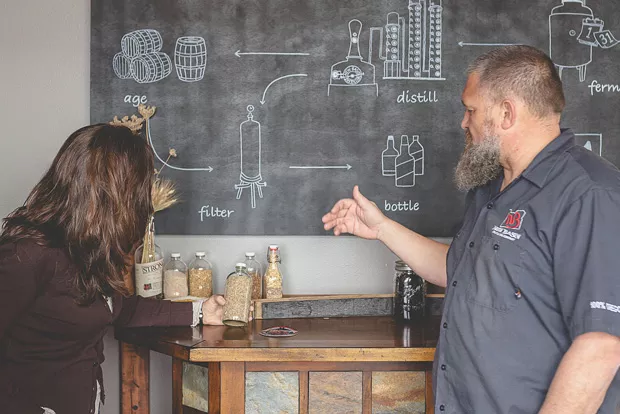 New Basin Distilling Company is one of Oregon’s only grain-to-bottle distillers. - TAMBI LANE PHOTOGRAPHY