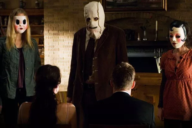 In "The Strangers," vinyl spins a spooky mix of tension and despair. - COURTESY ROGUE PICTURES