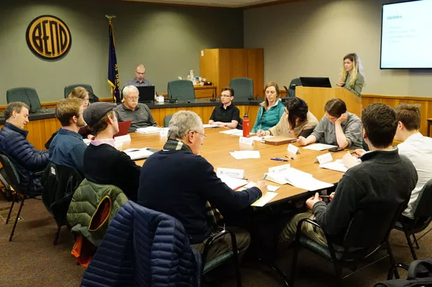 The City Council appointed 13 people to the Climate Action Steering Committee, including representatives from the business community, environmental organizations, government agencies, experts on carbon-reduction strategies and two people under the age of 18. - RICHARD SCOTT NELSON