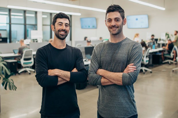 Brothers Ross, left, and Zach Lipson founded Dutchie&mdash;an ecommerce platform for cannabis dispensaries&mdash;two years ago in Bend. The start-up has helped facilitate over $140 million in sales for 450 stores across 18 states. - NICK HARSELL