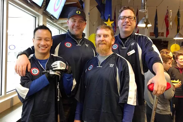 Members of the Bend Curling Club attend Nationals in Salt Lake City. - COURTESY BEND CURLING CLUB