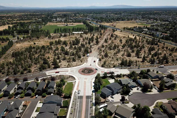 The Empire Avenue Improvements project is an example of a current city project that improves safety, multi-modal options, access and connectivity - COURTESY CITY OF BEND
