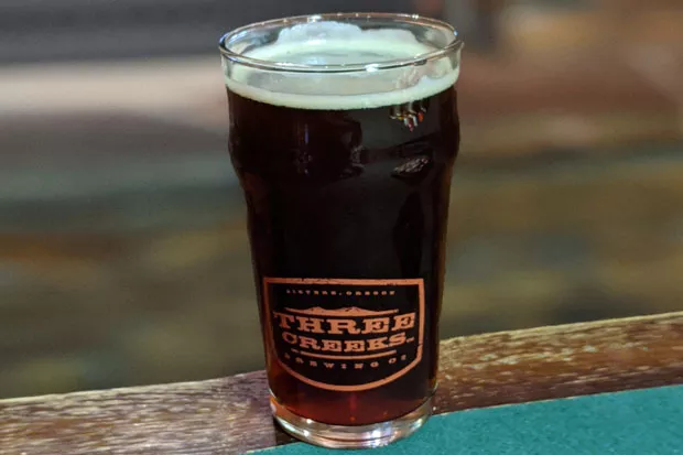 Chill Axe Winter Warmer at Three Creeks Brewing - HEIDI HOWARD