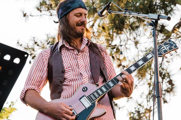 Eric Leadbetter is a class-rock singer/songwriter who played 260 live shows last year. He says he's one of a few local musicians who make a living through music alone. - ERICA SWANTEK