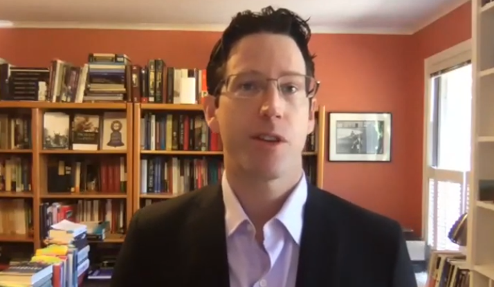 Watch Dr. Christopher McKnight Nichols' lecture "What We Can Learn from the Influenza Pandemic of 1918-19," on YouTube. - SCREENSHOT VIA YOUTUBE - OREGON STATE UNIVERSITY FOUNDATION