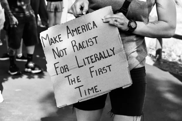 Words have proven to be powerful during Black Lives Matter protests in Central Oregon and across the country. - ANDREA MARIA VAZQUEZ FERNANDEZ