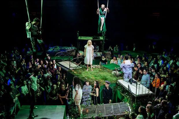 The astounding production of "A Midsummer Night's Dream" from The National Theater. - COURTESY NATIONAL THEATER