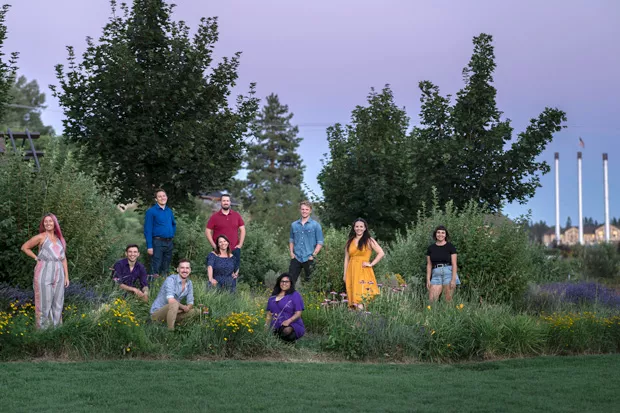 The cast of "Songs For a New World," who will perform at Les Schwab Amphitheater on Aug. 21. - MUSICAL IMPRESSIONS STUDIOS