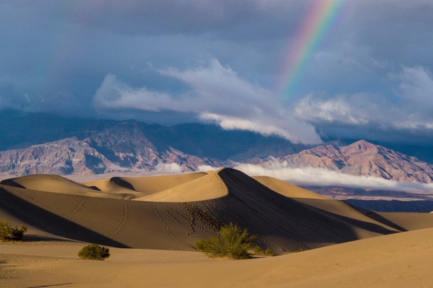Sand dunes in Death Valley National Park, California. The Great American Outdoors Act grants over $6.5 billion to the National Park Service, about half of the $12 billion in overdue projects the agency has. - LUNA ANNA ARCHEY / HIGH COUNTRY NEWS