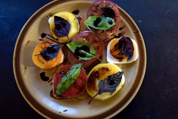 The ease of caprese is a sublime, summertime treat. - JAMIE DRYSDALE, BLUE COYOTE FARM
