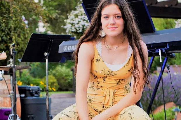 Watch all of Knox's videos on TikTok @oliviaknoxmusic. - OLIVIA KNOX