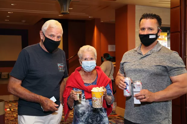 Ray Solley, the executive director of the Tower Theatre Foundation, said when concert-goers first returned under COVID-19 protocols, they were looking for some sense of normalcy: For many, that meant popcorn and a beer before the show! - COURTESY TOWER THEATRE