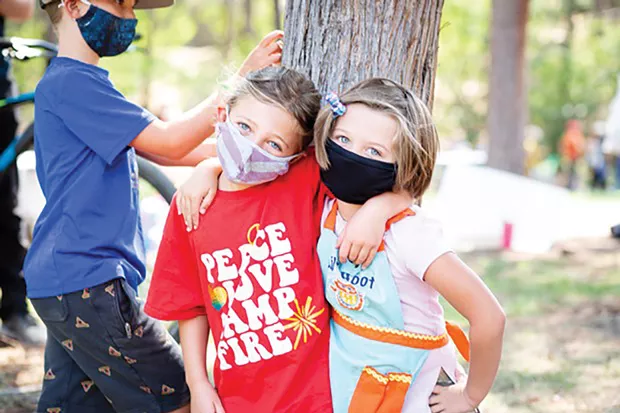 Kids get outside for an all-day program focused on nature themes at Camp Fire’s Nature Days. - COURTESY CAMP FIRE
