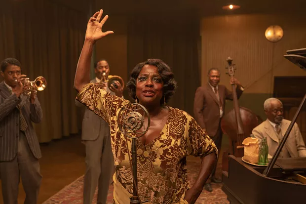 Viola Davis and Chadwick Boseman are immortal in "Ma Rainey's Black Bottom." - COURTESY OF NETFLIX