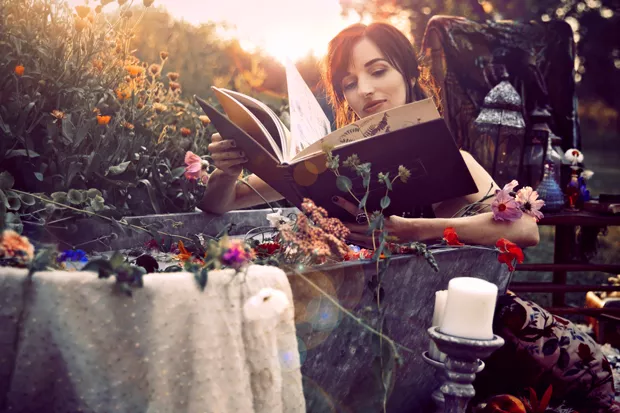 Katie Daisy, soaking in the inspiration that surrounds her. - IN HER IMAGE PHOTOGRAPHY