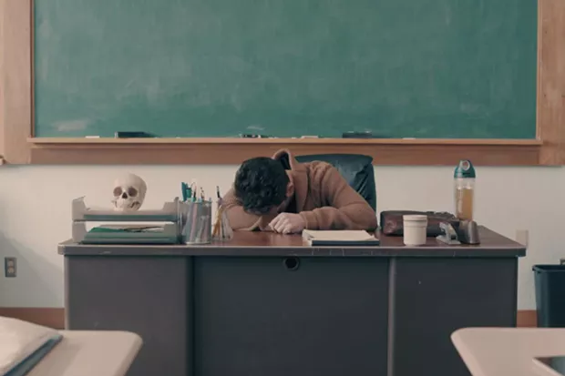 Just give him a few minutes and he'll start teaching. Probably. - COURTESY PEACOCK