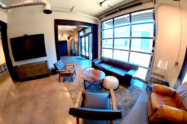 Just one of the many different sides of Open Space Event Studios. - COURTESY LEAH RUTZ