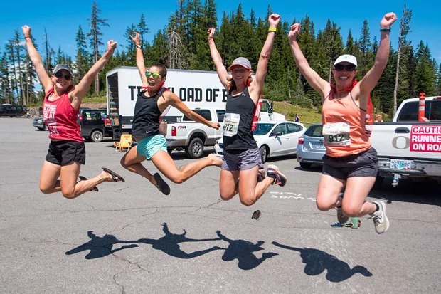 Grab your buds and get running. Cascades Lakes Relay has two fun options to run and build community this year. - COURTESY CASCADES LAKES RELAY