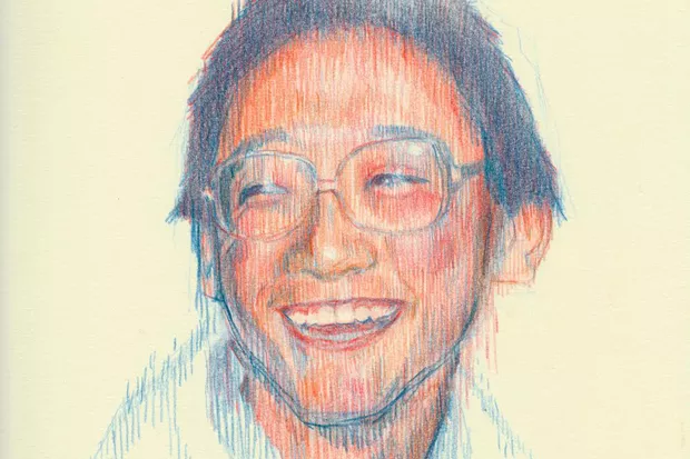 This artwork accompanies "Wang Nan and his Camera," a song that Pickett dedicated to the late aspiring photojournalist who was shot and killed in Tiananmen Square. - OSCAR PEARSON