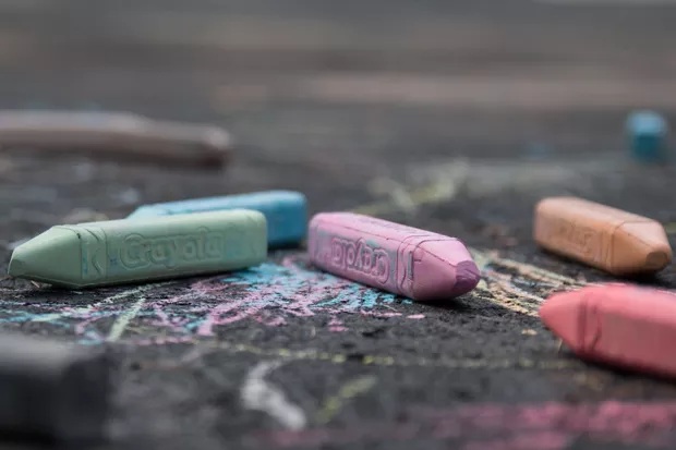 Look down and catch some live art this fall at an all-new community art event. - COURTESY UNSPLASH