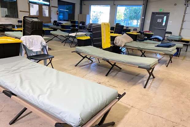 Up to 70 people can stay at the Shepherd House Second Street shelter. - NICOLE VULCAN