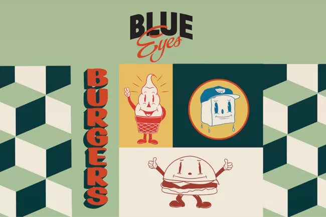 BLUE EYES BURGERS AND FRIES