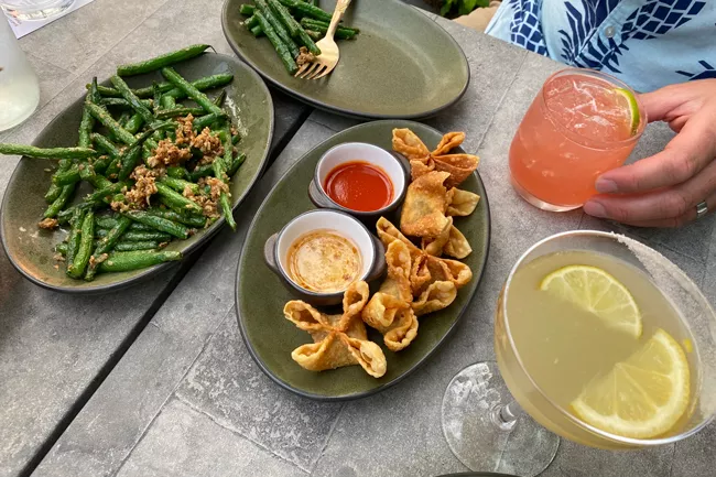 Manzanita Grill, top, and Tin Pig, bottom. - NICOLE VULCAN