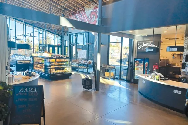 There's a plethora of cafes and restaurants in the Northwest Crossing Complex. - SEBASTIAN GALLETTI