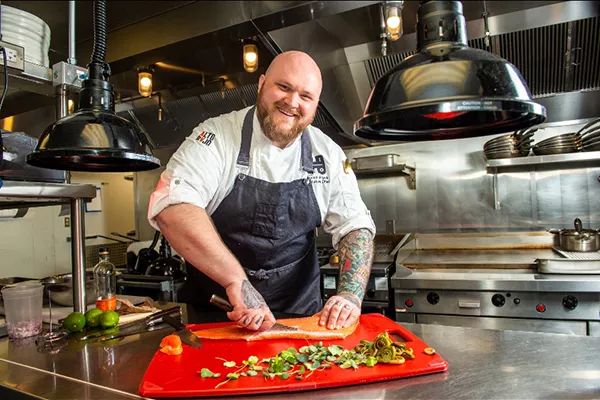 Executive Chef Bryant Kryck brings his fresh take on modern American dining to Roam downtown at The Oxford Hotel - COURTESY ROAM