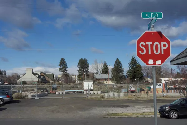 Hawthorne Avenue is one of the proposed routes to connect pedestrians and cyclists with the BCD and downtown. - CHRIS MILLER
