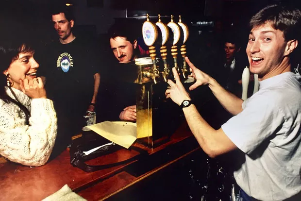 Thirty years ago, Deschutes' pub had a lot fewer taps. - DESCHUTES BREWERY.