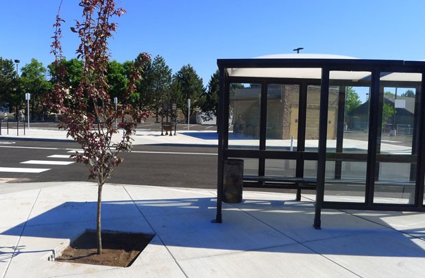 The new Redmond Transit Hub. - SUBMITTED