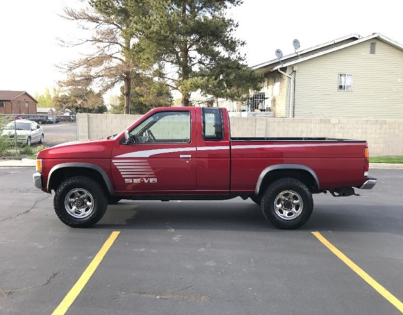Rodriguez' pickup is a maroon Nissan, like this one. - SUNRIVER POLICE
