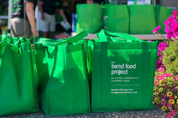 Helping the Bend Food Project is as simple as filling up a bag of food. - LISA SIPE
