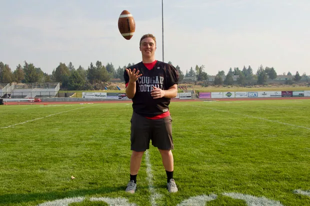 Mountain View High School senior Dalton Payfer-Lockling - CHRIS MILLER