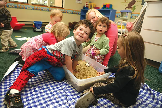 Interactive play at TFC creates strong bonds. - DINA BOSWELL
